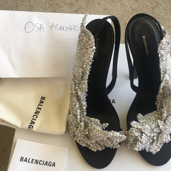 Balenciaga Slingback heels 39.5 - Picture 7 of 8